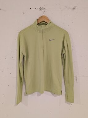 Nike Light Green Half-Zip Pullover